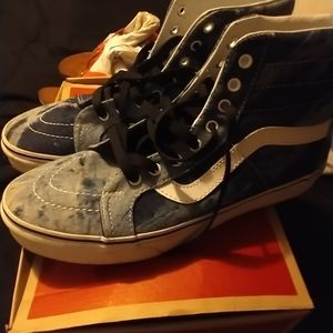 Vans denim high top
